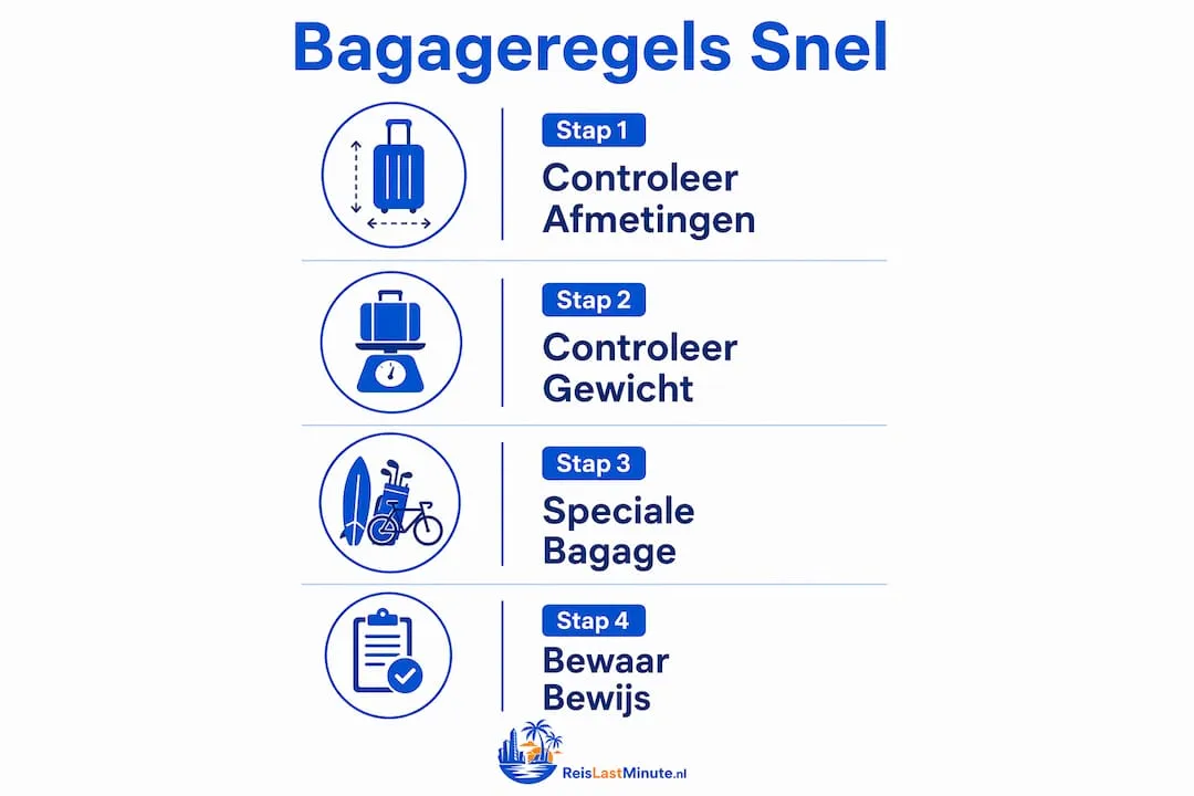 Overzichtelijke infographic: zo check je snel de regels voor bagage